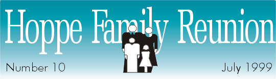 Hoppe Family Reunion banner