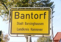 Bantorf sign