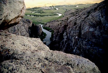 Devil's Gate from top